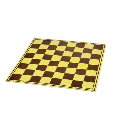 Package Deal - 10 pcs Foldable Cardboard Chessboard + 10 pcs Chess Pieces MARSHALL