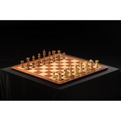 Shakkilauta ROUNDED-Puinen Shakkilauta-TiberianChess.fi