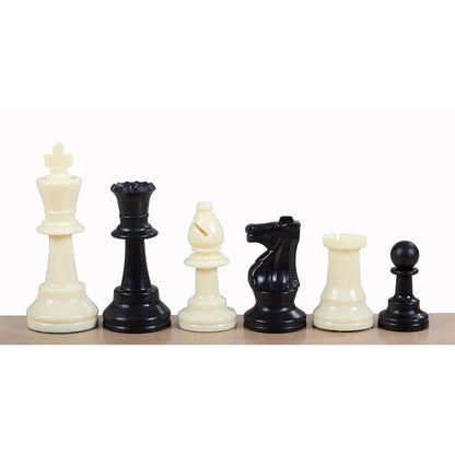 Package Deal - 10 pcs Foldable Cardboard Chessboard + 10 pcs Chess Pieces MARSHALL