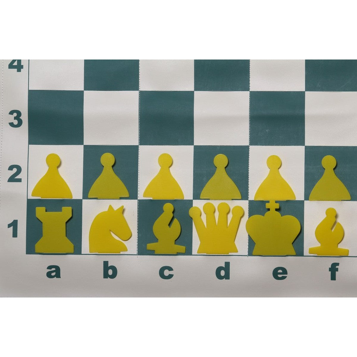 Demo Chessboard and Pieces with Pockets 68 cm